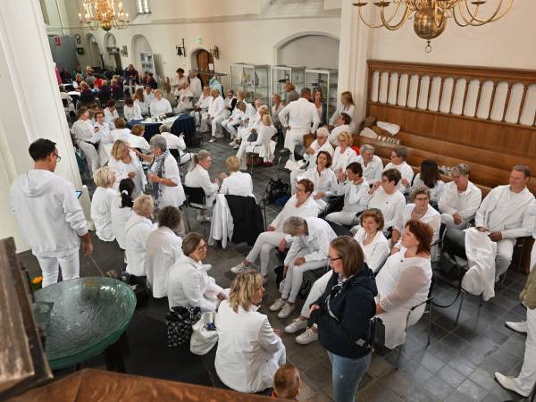 Opvang in de Catharina kerk